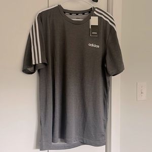 Adidas Mens XL Grey Climalite Training Shirt